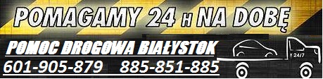 Pomoc Drogowa Bialystok 24h 601-905-879     885-851-885 4