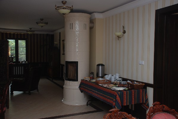 Sala biesiadna w Stanicy Kresowej Klub Jeżdziecki