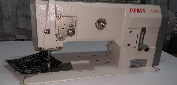  Niemiecki Oryginalny Pfaff  1245 Szycie   Grubych Skor Tapicerki, Dzinsow 