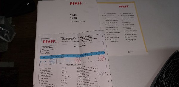  Niemiecki Oryginalny Pfaff  1245 Szycie   Grubych Skor Tapicerki, Dzinsow  2