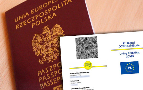 Paszport Covidowy, Unijny Certyfikat Covid, Negatywny Test Covid