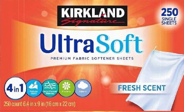 Chusteczki Do Suszarki Kirkland 250 Szt