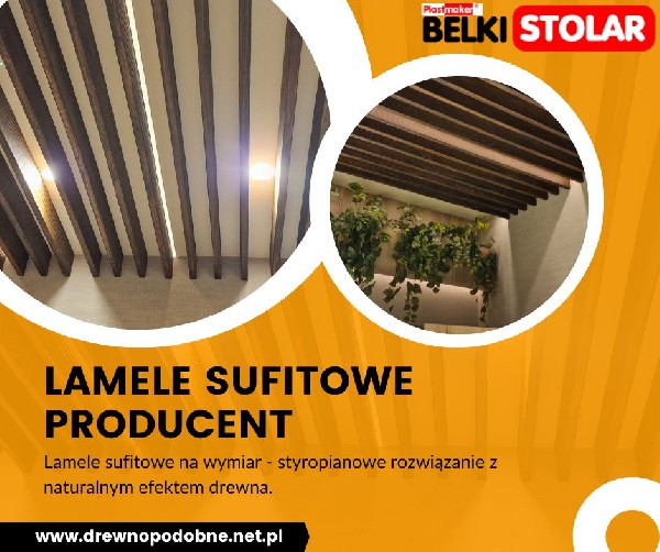 Lamele Drewnopodobne Na Sufit Prosto Od Producenta