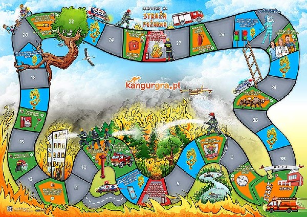 Gra Xxl O Straży Pożarnej Dla Dzieci Do Skakania, Nauki I Zabawy 2