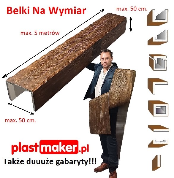 Belki Rustykalne Na Wymiar Maskownice Styropianowe Tanie Belki Imitacja Drewna
