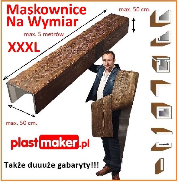 Tanie Belki Maskownice Na Wymiar Belki Rustykalne Styropianowe I Lamele Imitacja Drewna Na Wymiar