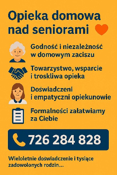 Opieka Domowa Nad Seniorami Białystok Całodobowo