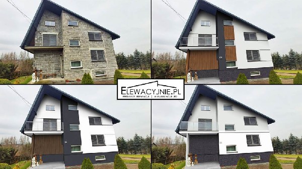 Projekt Elewacji Twoich Marzeń | Elewacje Domów Budynków Wizualizacje